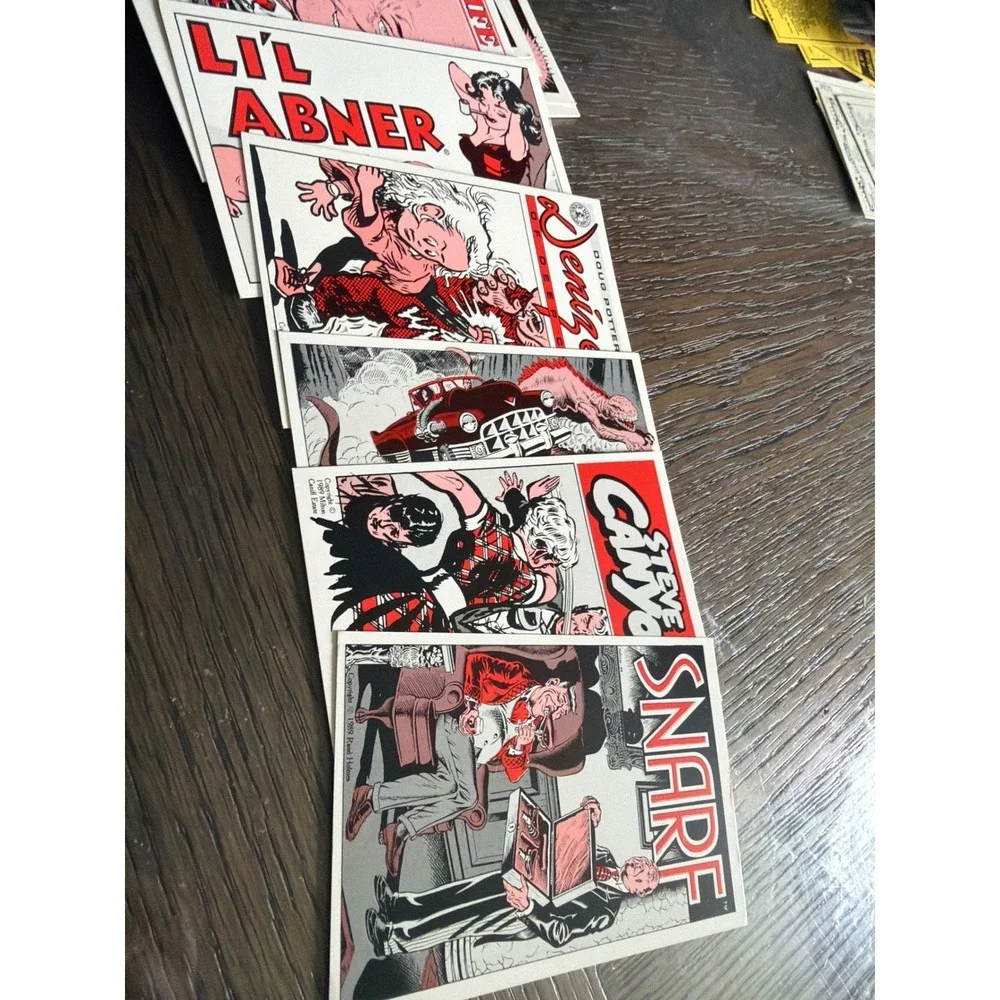 Kitchen Sink Press 20th Anniversary Trading Card Set 1989 R Crumb Will Eisner 36